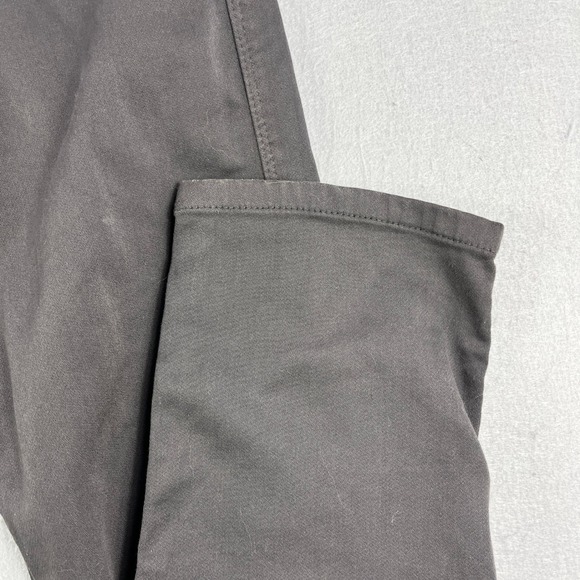 DUER N2X Slim Fit Pants Mens 33x30 Charcoal Grey Performance Stretch 5-Pocket - Picture 3 of 8